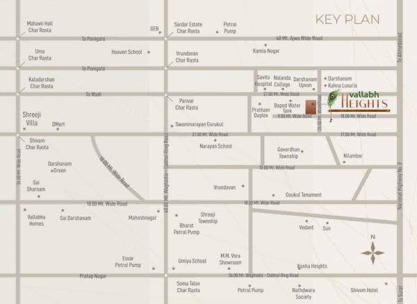 Location Plan vallabh-heights Location Plan