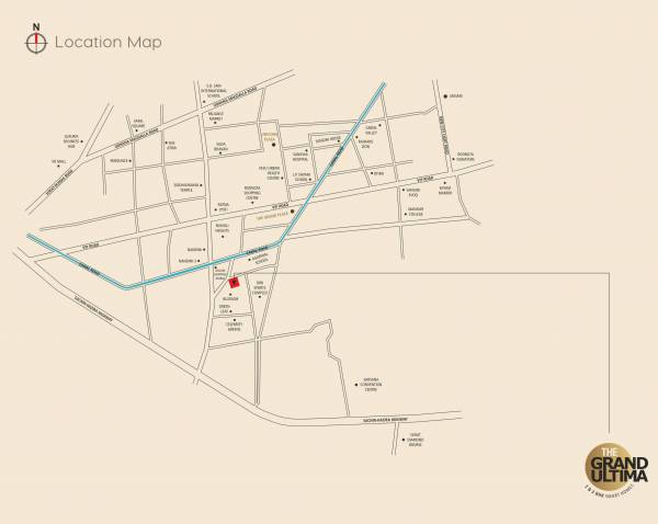  the-grand-ultima Location Plan