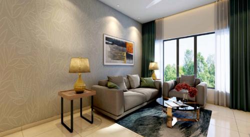  tribhanga Living Area