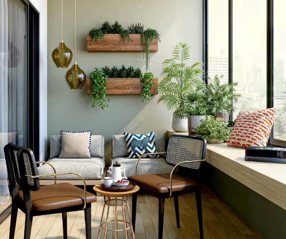  tribhanga Living Area