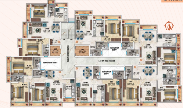  vishwa Wing A Cluster Plan