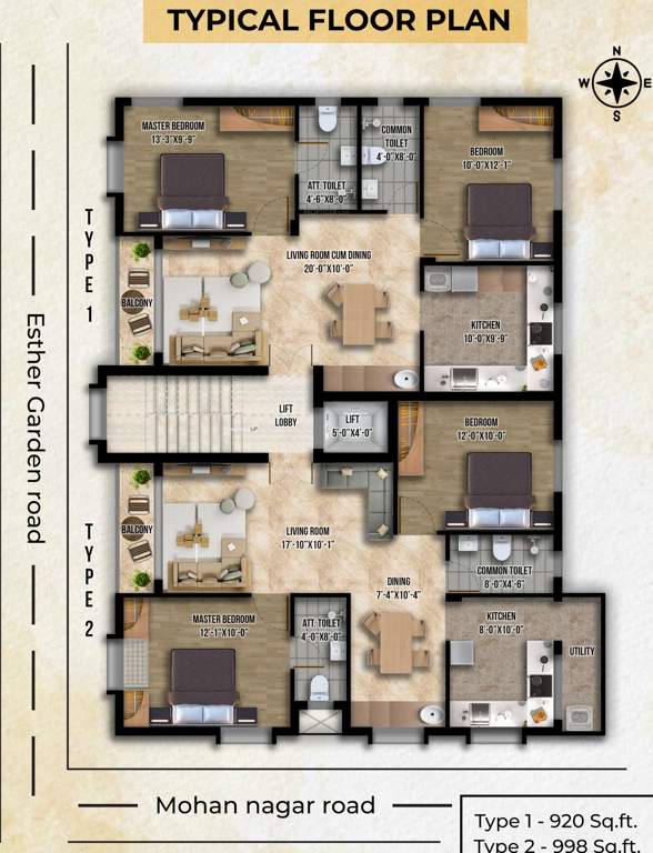  aris palazzo Aris Palazzo Cluster Plan from 1st to 3rd Floor