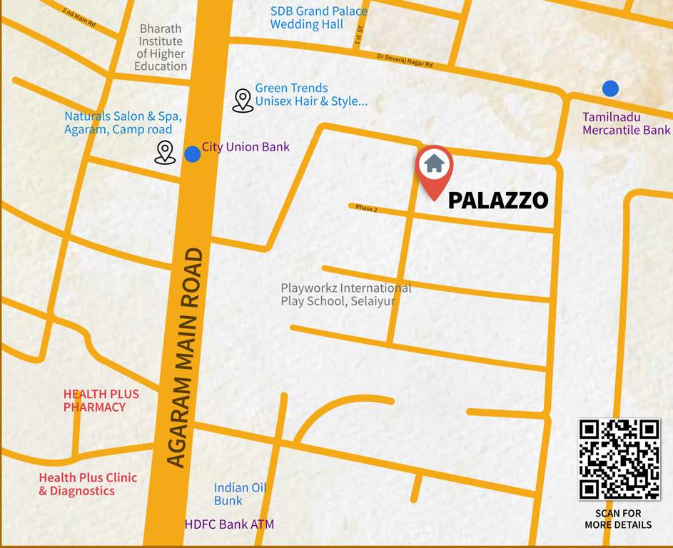  aris palazzo Location Plan