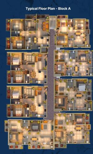  lourdes-nest Block A Cluster Plan from 1st to 4th Floor
