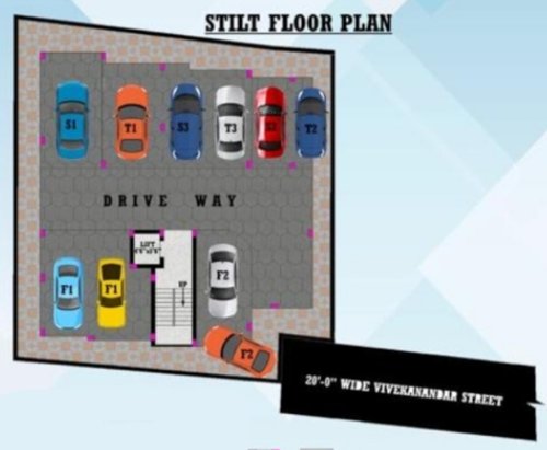  hari-priya-appartments Hari Priya Appartments Ground Cluster Plan