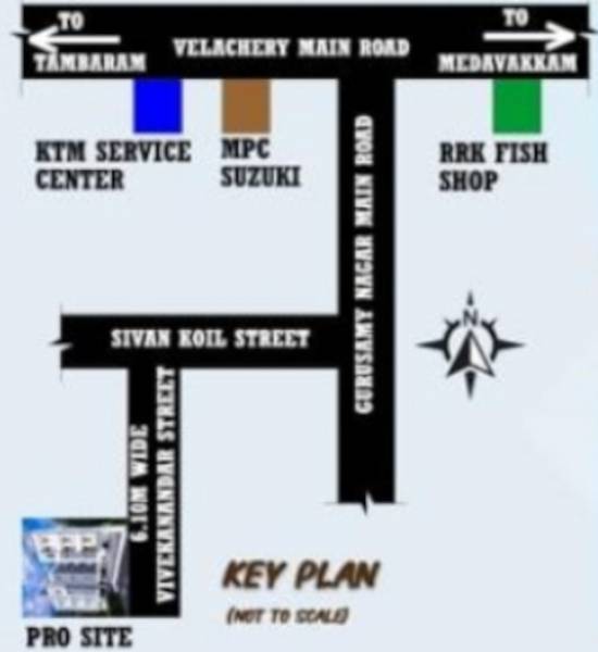  hari-priya-appartments Location Plan