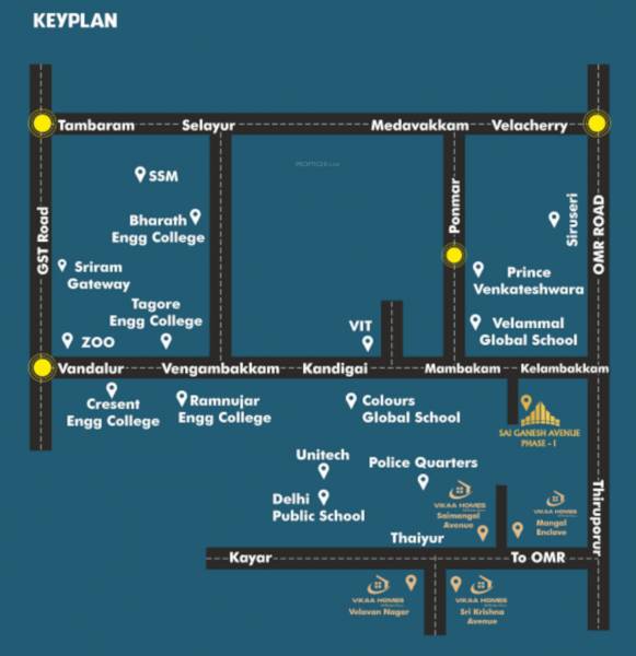  sai-ganesh-avenue-phase-1 Location Plan