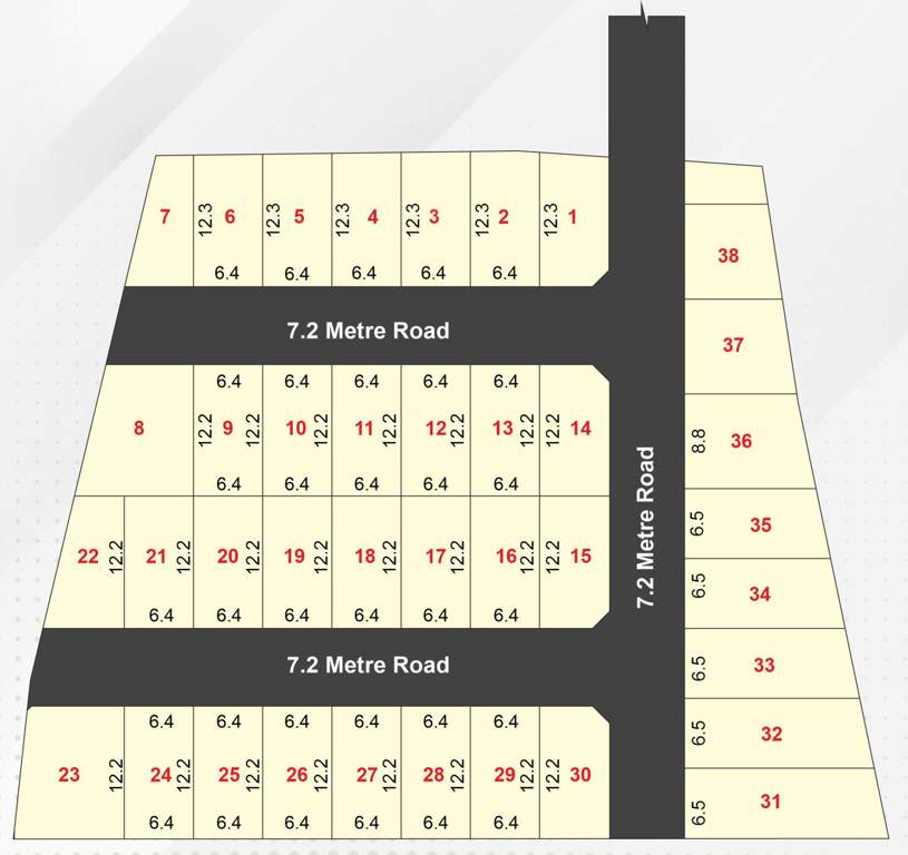871 sq ft Plot for Sale in Vikaa Homes Sai Ganesh Avenue Phase 2
