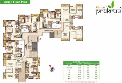  prakruti Kumar Prakruti Refuge Cluster Plan