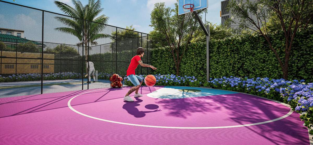  my home akurdi Basketball Court