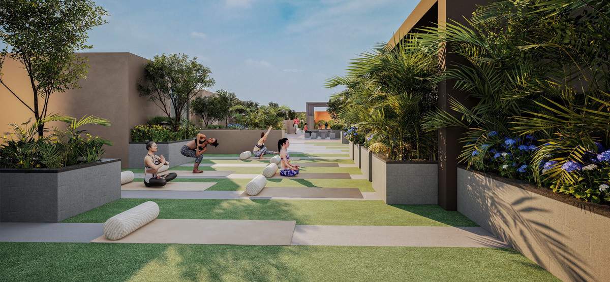  my home akurdi Yoga/ Meditation Area