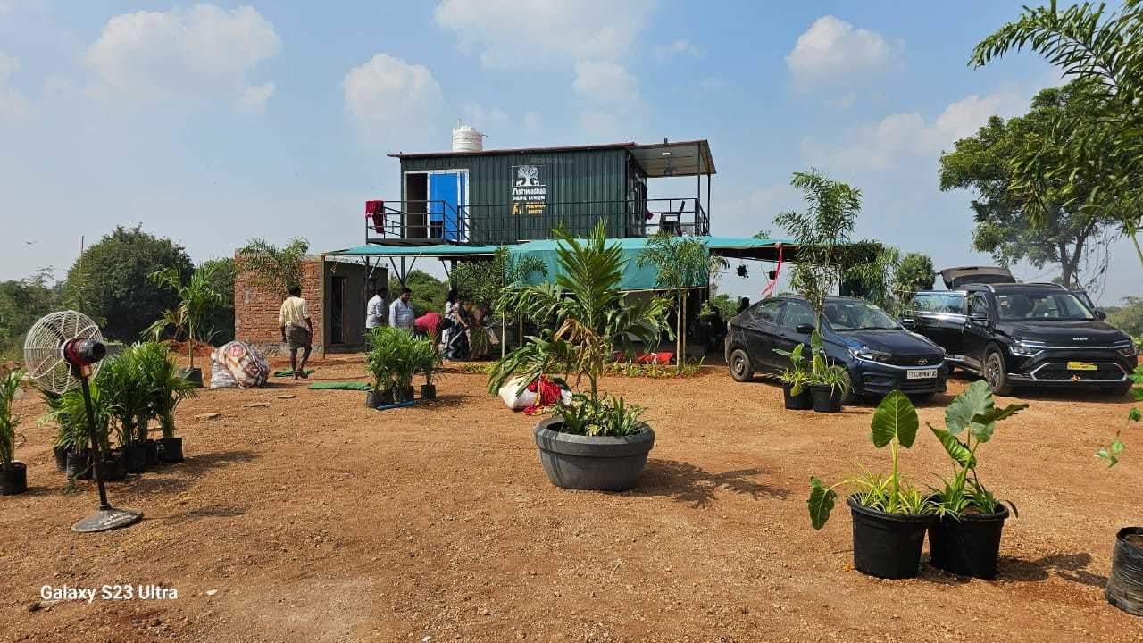  ashwadhaa organic gardens Plot