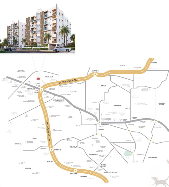  tvin birds block a Location Plan