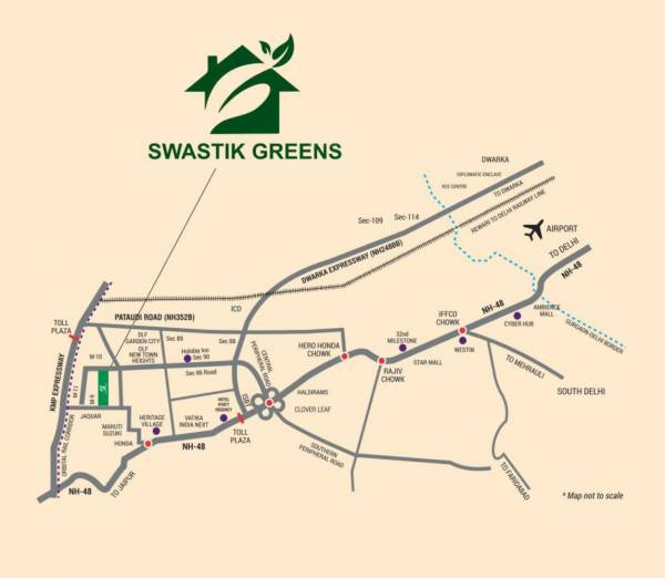  swastik-greens Location Plan