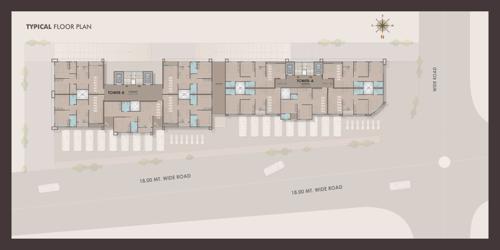 Block A And Block B Cluster Plan from 2nd to 7th Floor vivanta Block A And Block B Cluster Plan from 2nd to 7th Floor