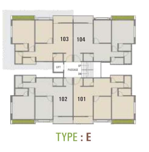  residency Shyam Residency Cluster Plan
