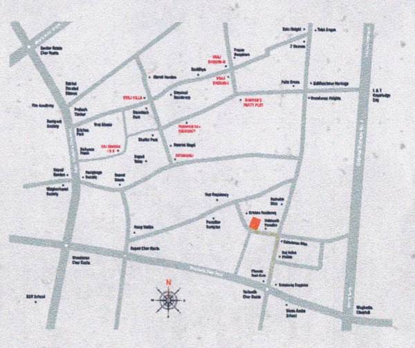  shilpgram Location Plan