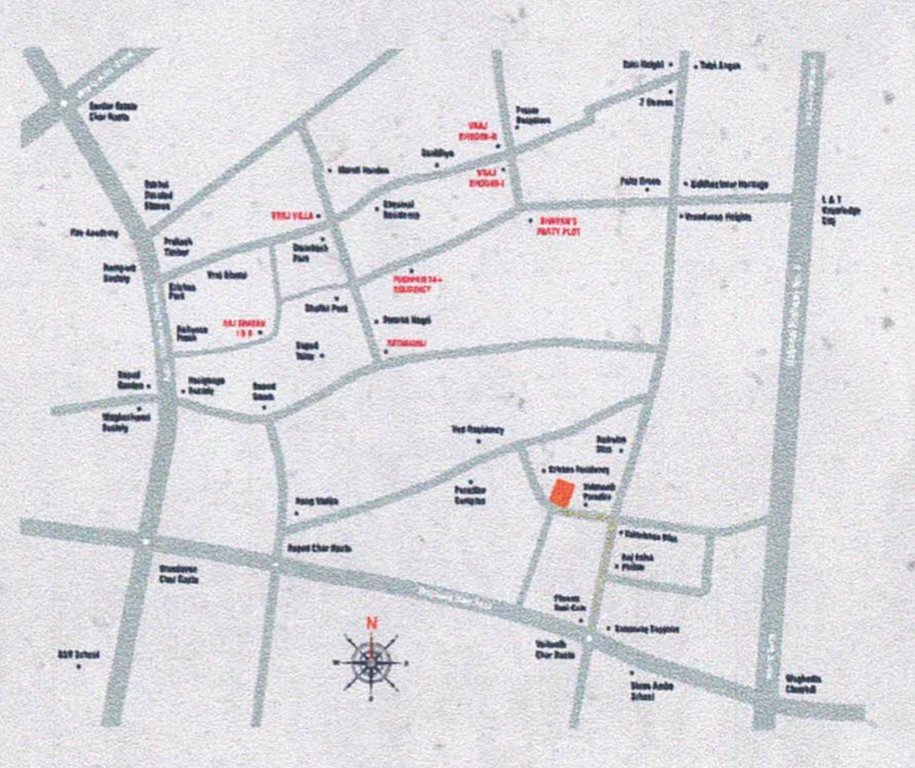  shilpgram Location Plan