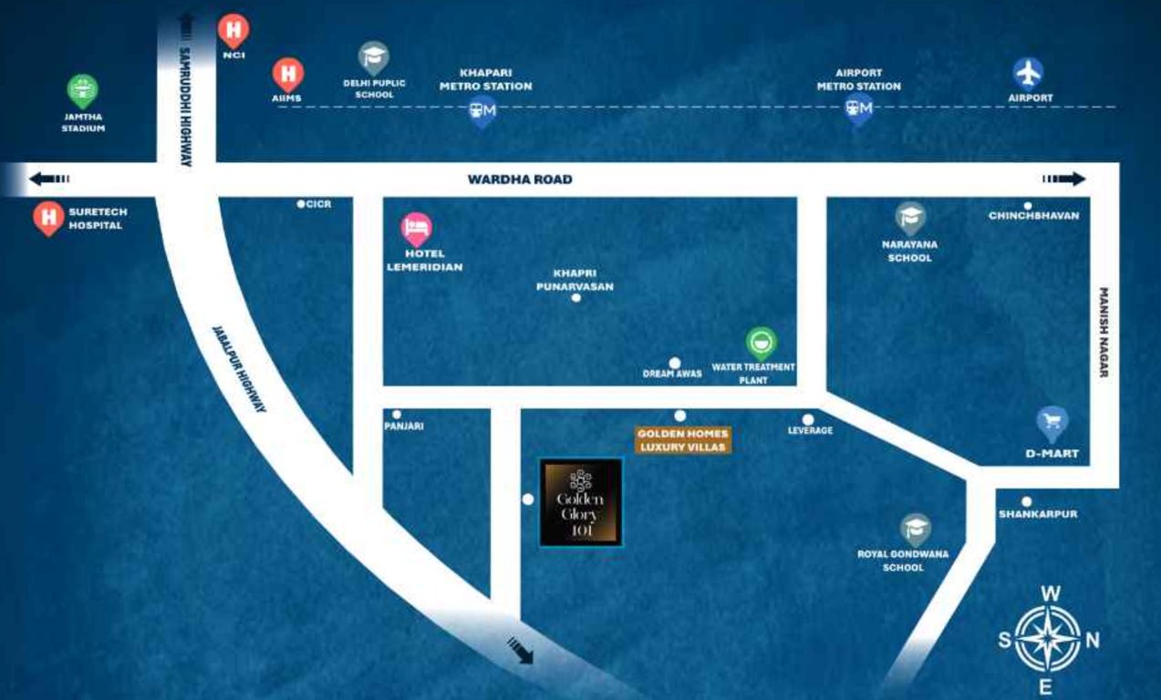 glory 101 Location Plan