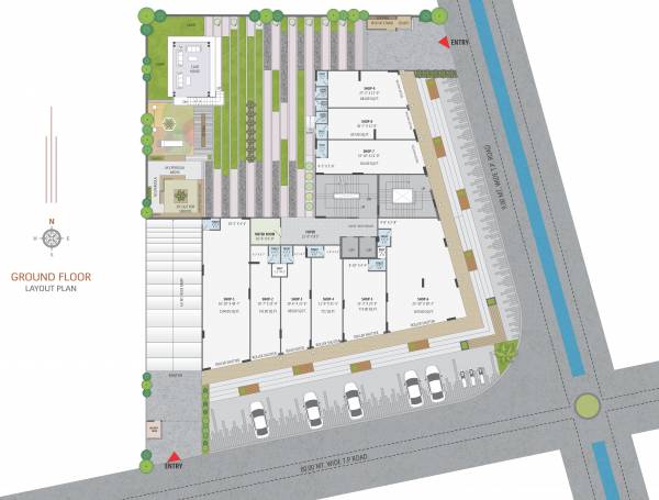  shiv-kabir-heights A Cluster Plan For Ground Floor