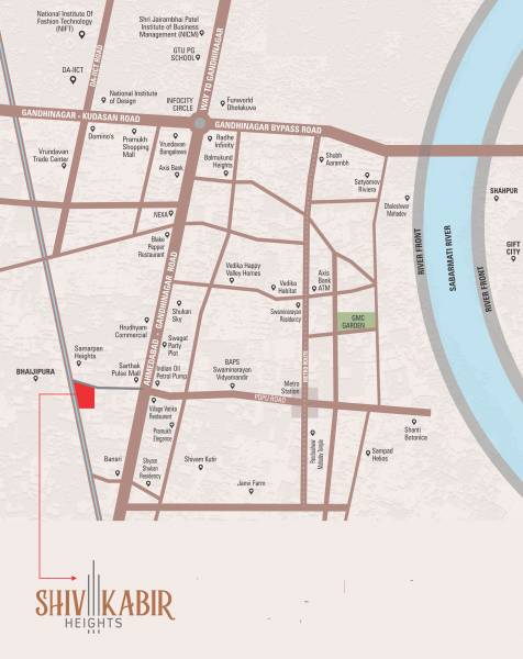  shiv-kabir-heights Location Plan