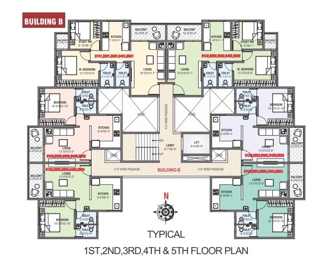  amrut Building B Cluster Plan