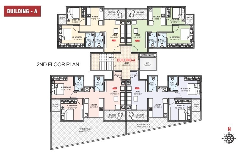  amrut Building B Cluster Plan