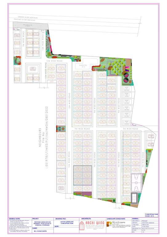  aavaas sahita Layout Plan
