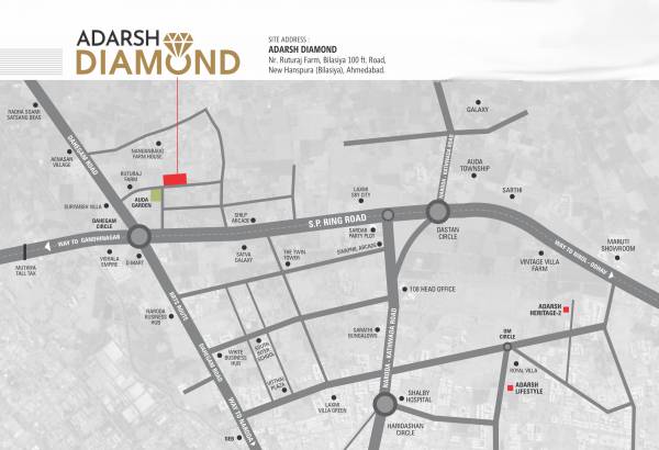  diamond Location Plan