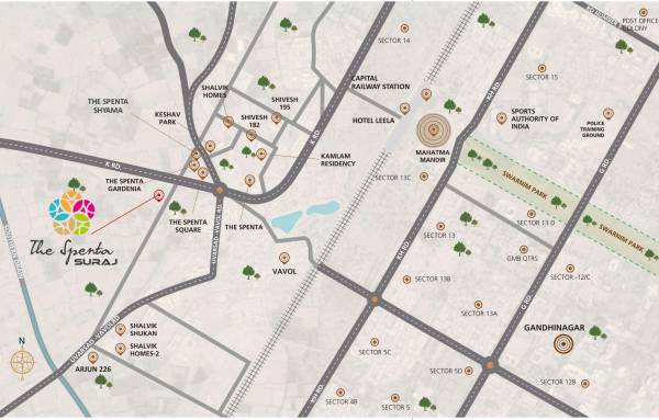  the-spenta-suraj Location Plan