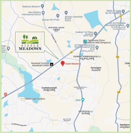  meadows Location Plan