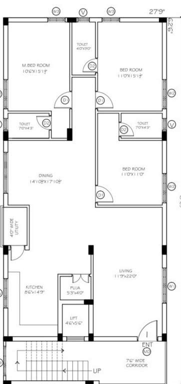  signature homes Signature Homes Cluster Plan For Typical Floor Plan