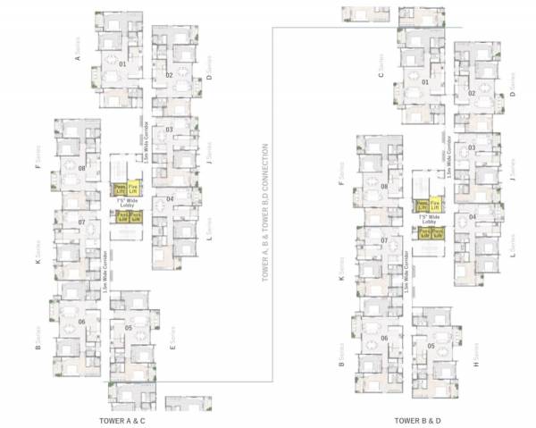 Block C & D Typical Floor Cluster Plan parklink-phase-2 Block C & D Typical Floor Cluster Plan