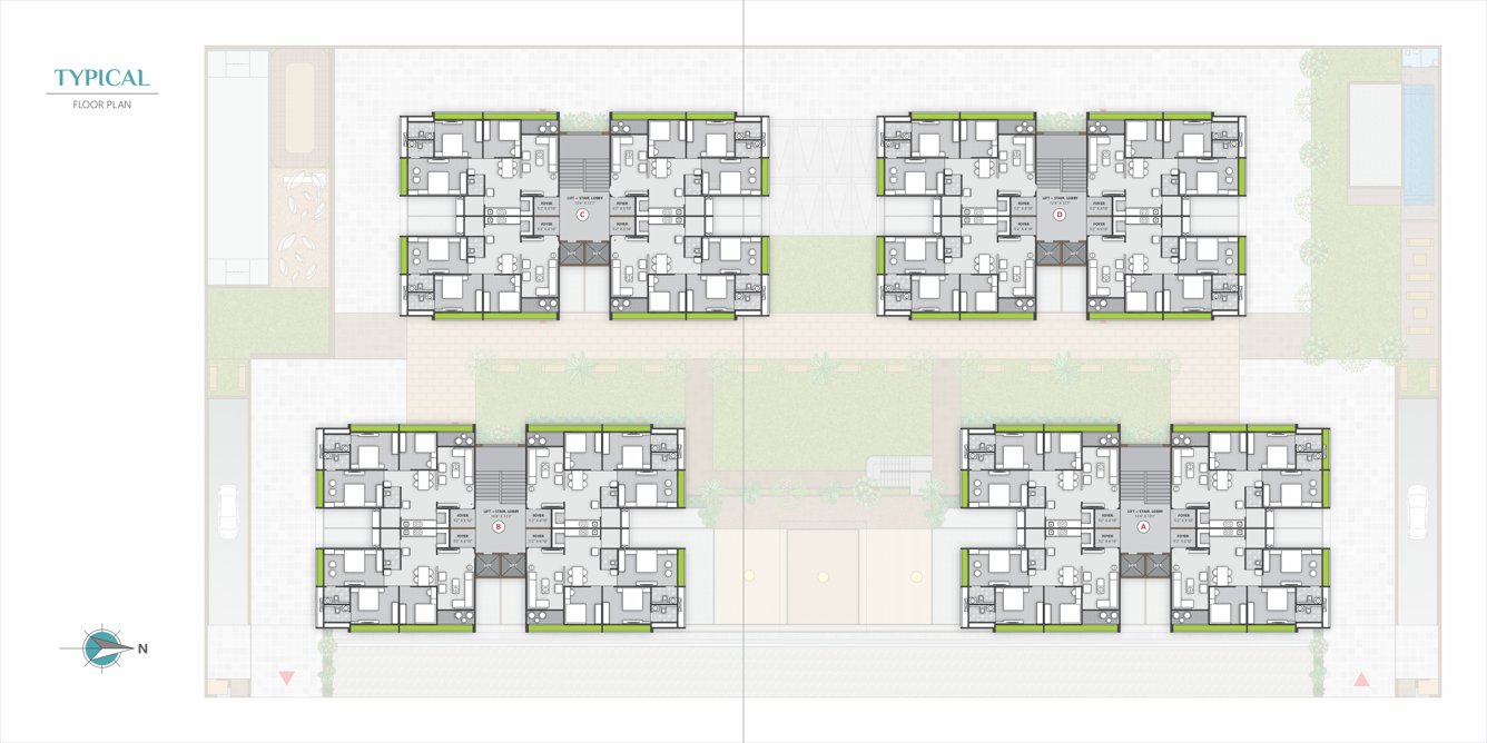  one 54 A To D Typical Cluster Plan