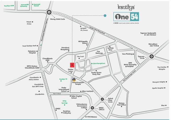  one-54 Location Plan