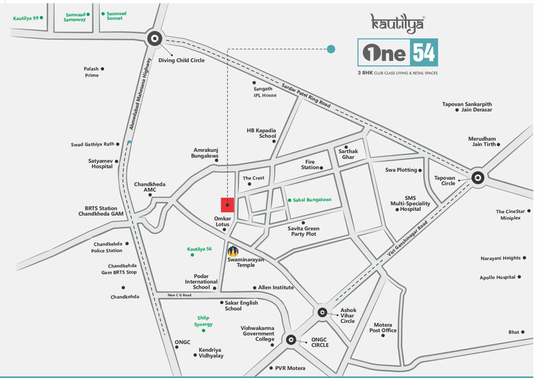 one 54 Location Plan