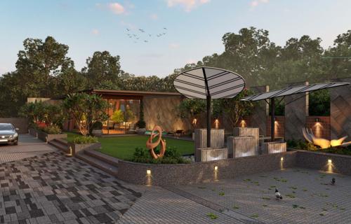  one-54 Landscape Garden and Tree Planting