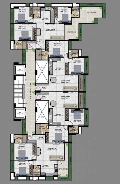Avenue Cluster Plan For 5th Floor avenue Avenue Cluster Plan For 5th Floor