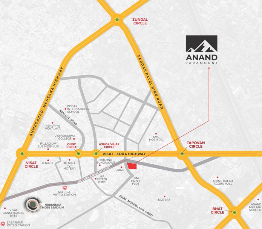  paramount Location Plan