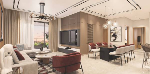  paramount Living Area