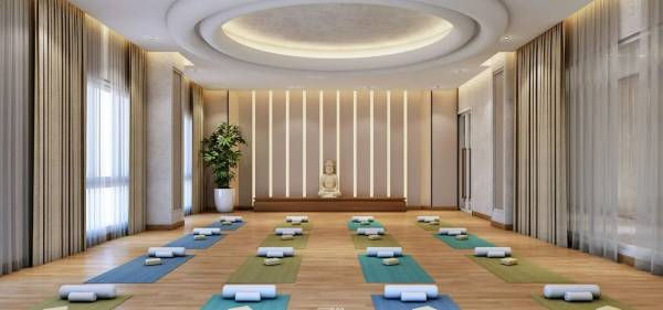 Yoga/ Meditation Area amara Yoga/ Meditation Area