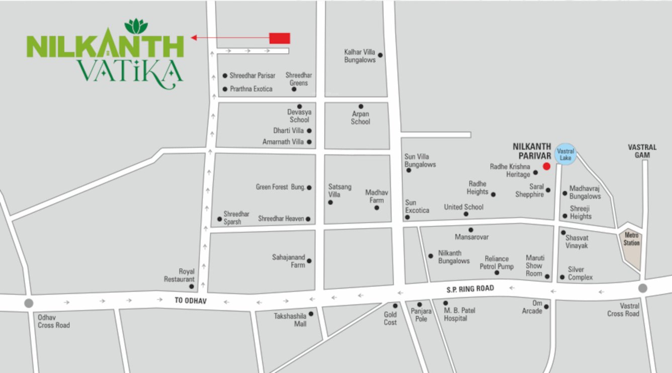  vatika Location Plan