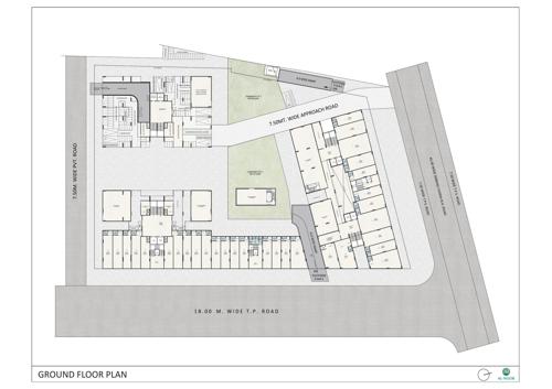  al-noor Block A To D Cluster Plan for ground Floor