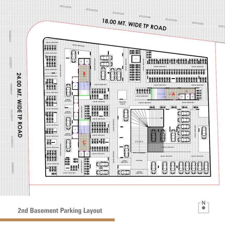  ganesh rivera Ganesh Rivera BAsement 2 Floor Cluster Plan