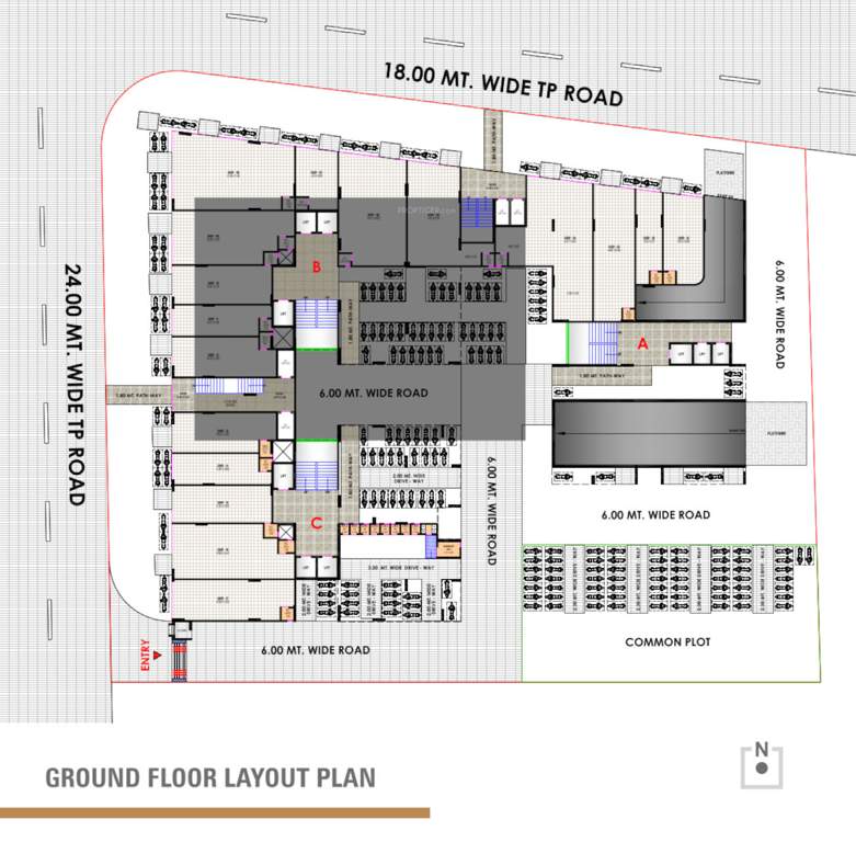  ganesh rivera Ganesh Rivera Ground Floor Cluster Plan