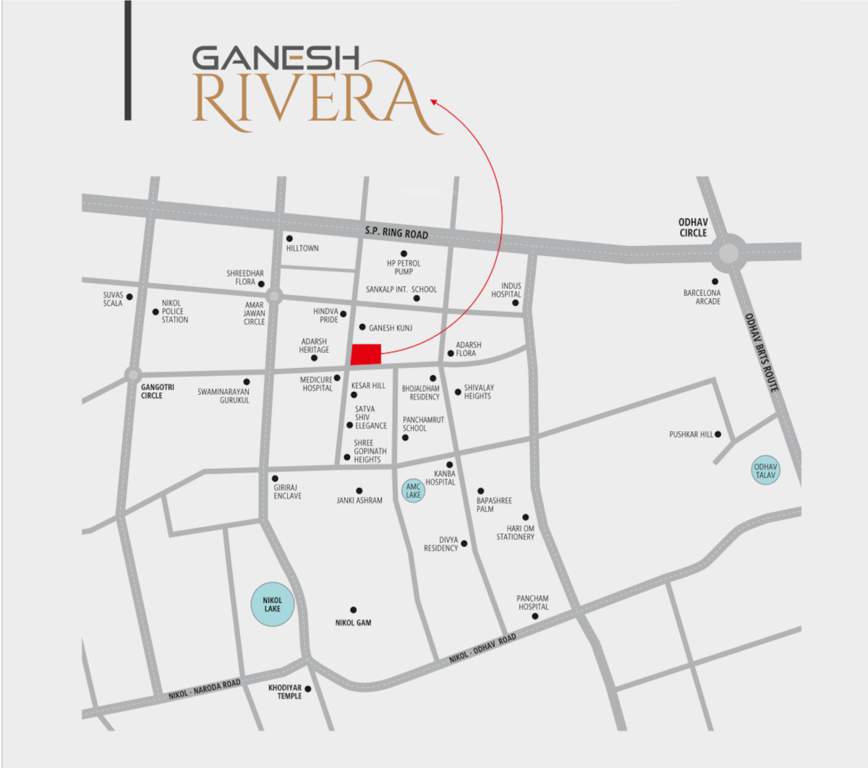  ganesh rivera Location Plan