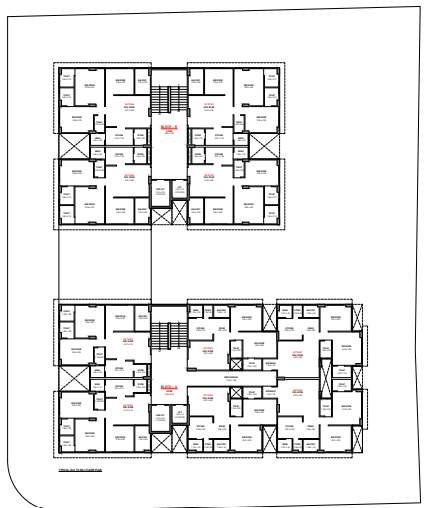  aleeza greens A Cluster Plan from 3rd to 8th Floor