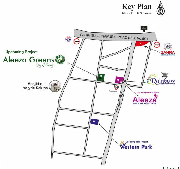  aleeza-greens Location Plan