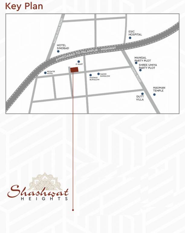  shashwat heights Location Plan