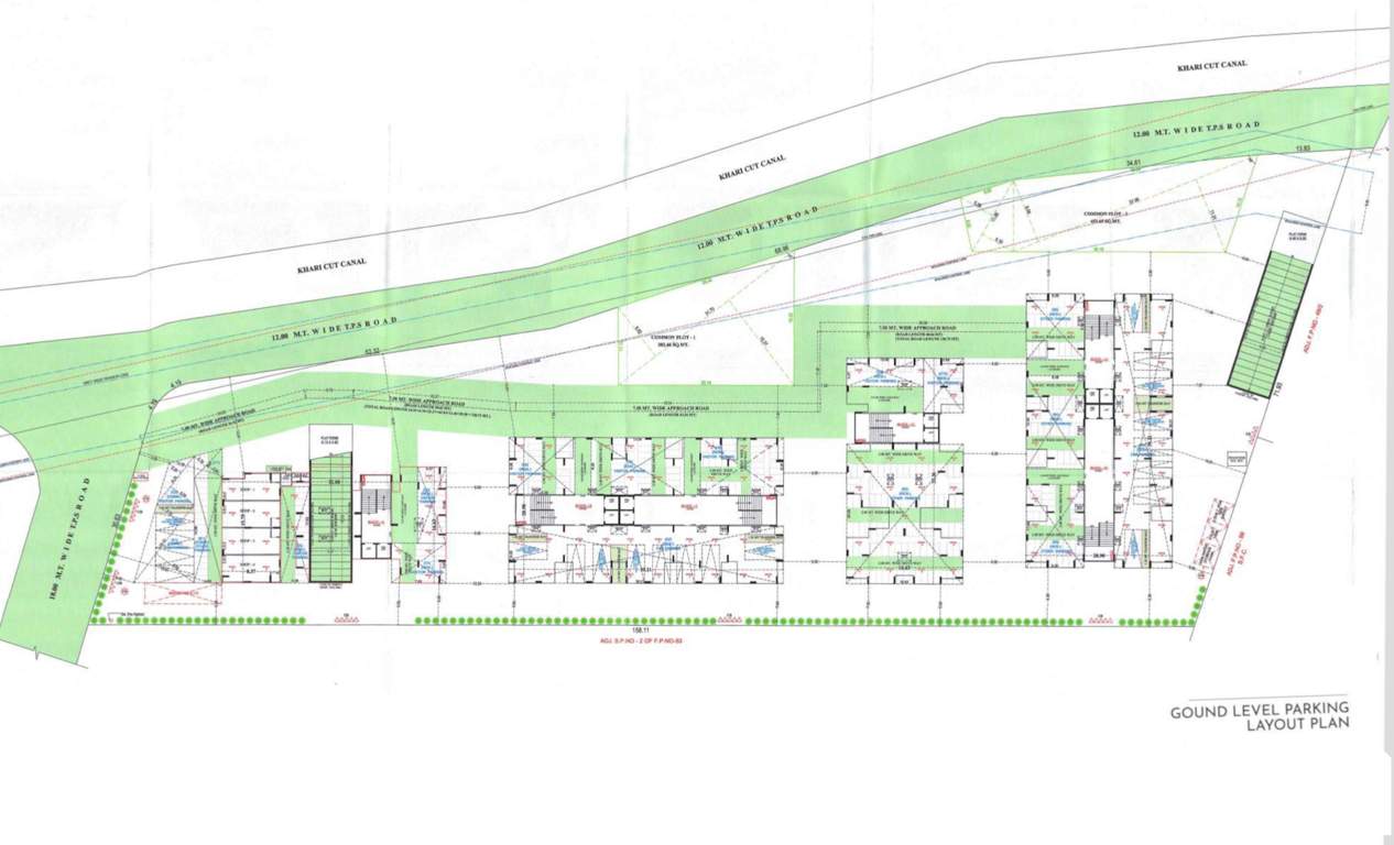  swapnil homes and swapnil harmony A To C Ground Cluster Plan